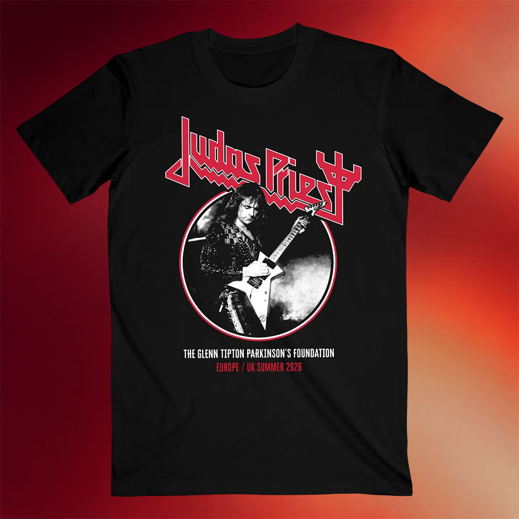 Judas Priest Merch 2026 Glenn Tipton Foundation T-Shirt Judas Priest Tour Merch Gift For Fans - Merchluma