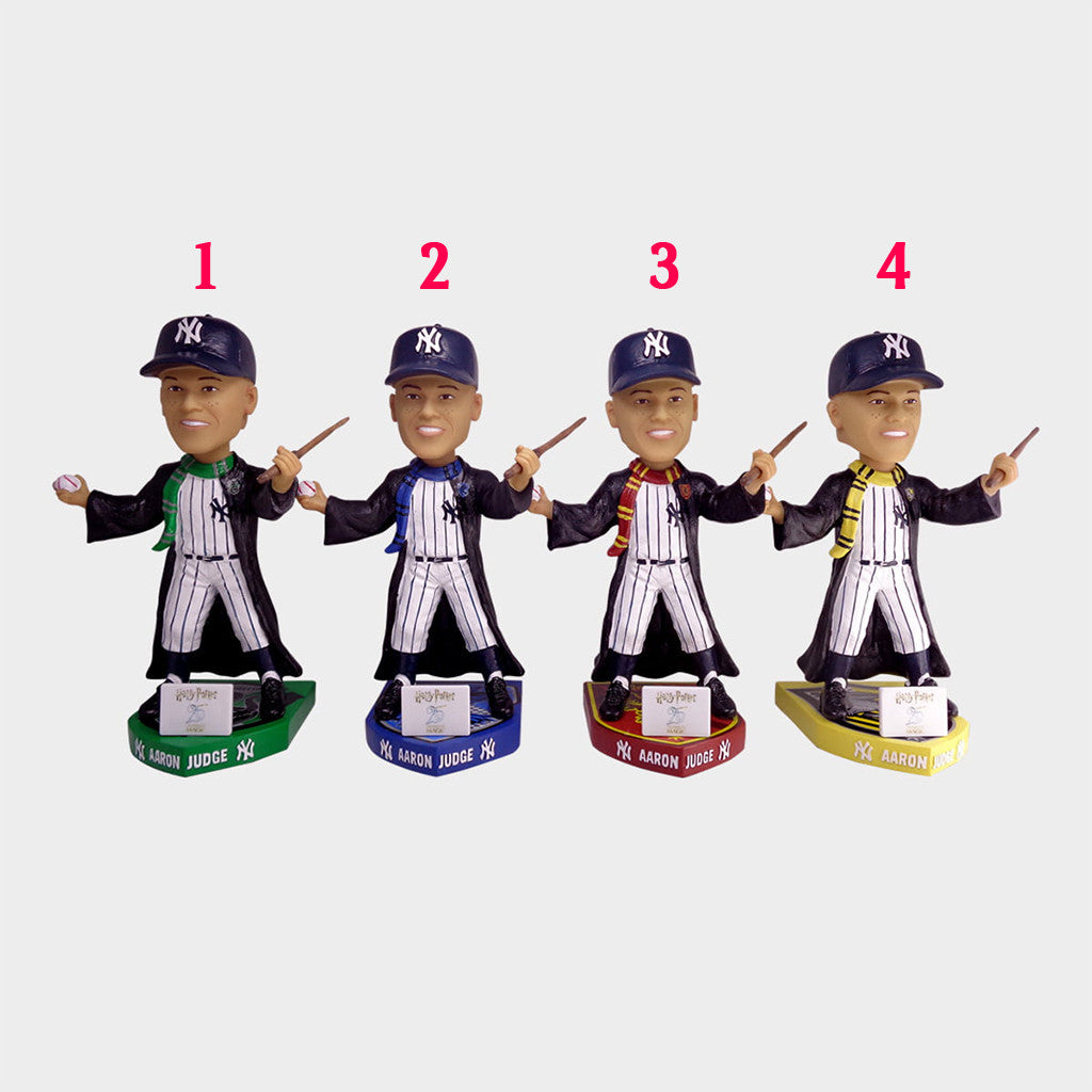 2026 Yankees Aaron Judge Harry Potter Houses Funko Pop New York Yankees Merch Fans Gifts - Merchluma