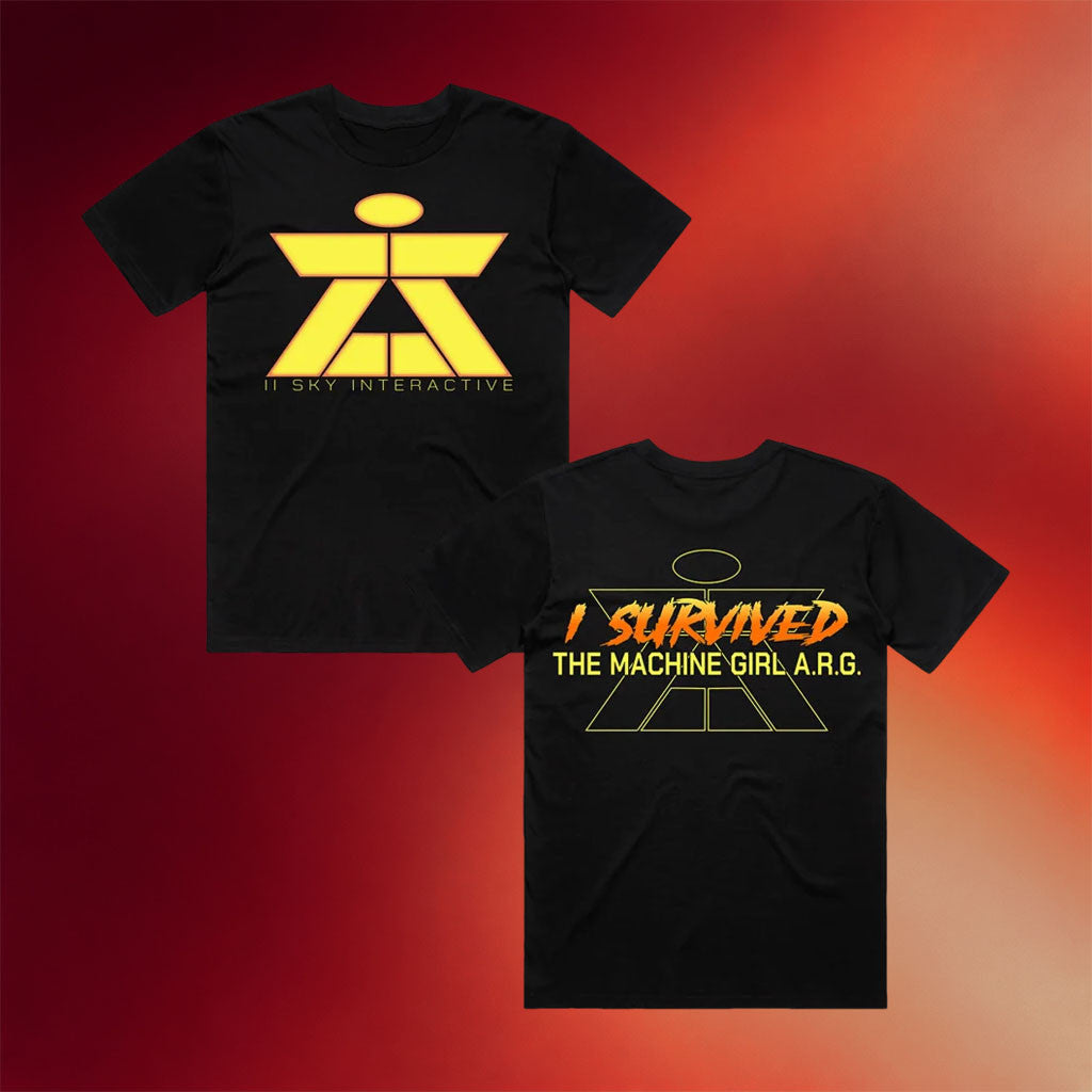 Machine Girl Merch 2026 ARG T-Shirt Black I Survived Shirt Gift For Music Lovers - Merchluma
