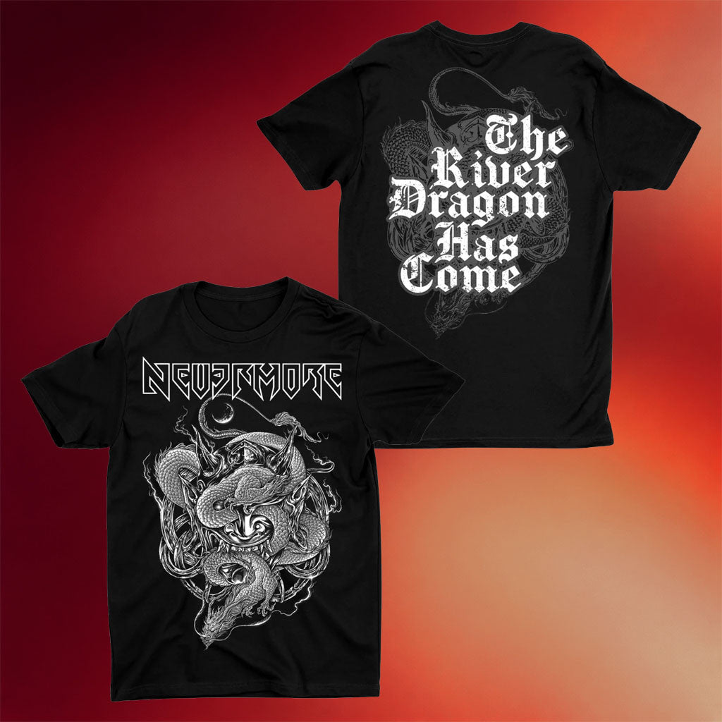 Nevermore Merch 2026 River Dragon T-Shirt Black Nevermore Shirt Best Gift For Brothers - Merchluma