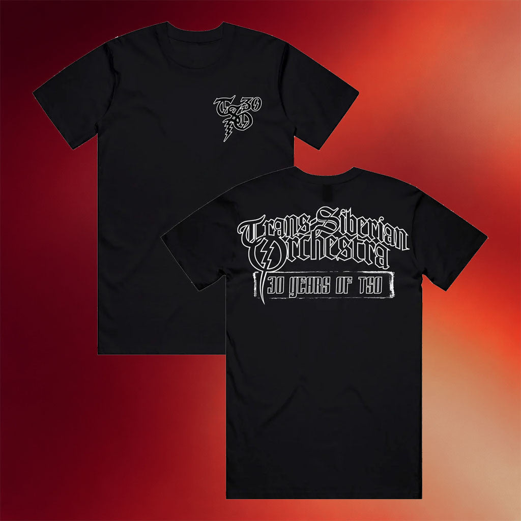 Trans-Siberian Orchestra Merch 2026 TSO 30th Logo T-Shirt Present For Band Fans - Merchluma