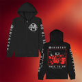 Ministry Merch 2026 Hate To Go Zip Up Hoodie Black Music Lover Gifts For Him - Merchluma