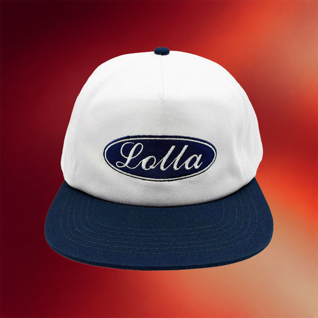 Lollapalooza Merch 2026 Lolla Snapback Hat Embroidered Music Gift Ideas For Guys - Merchluma