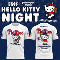 Philadelphia Phillies 2026 Hello Kitty Special Edition White Shirt Phillies Baseball Merch - Merchluma