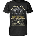 Star Wars Darth Vader X Metallica 45th Anniversary T-Shirt 2026 Thank You For The Memories - Merchluma