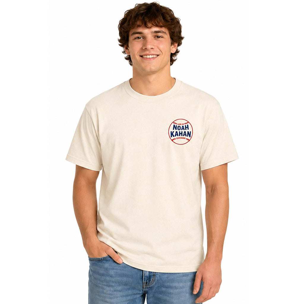 Nico Hoerner Wearing Noah Kahan Chicago Cubs Tour T-Shirt Best Gift For Music Lovers - Merchluma
