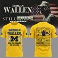 Morgan Wallen X Michigan Wolverines Merch MW Still The Problem Tour 2026 Shirt The Big House - Merchluma