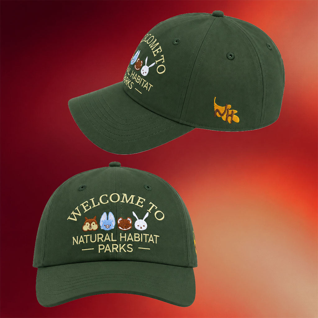Natural Habitat Shorts Merch 2026 Welcome To Natural Habitat Parks Hat Embroidered Cute Gifts - Merchluma