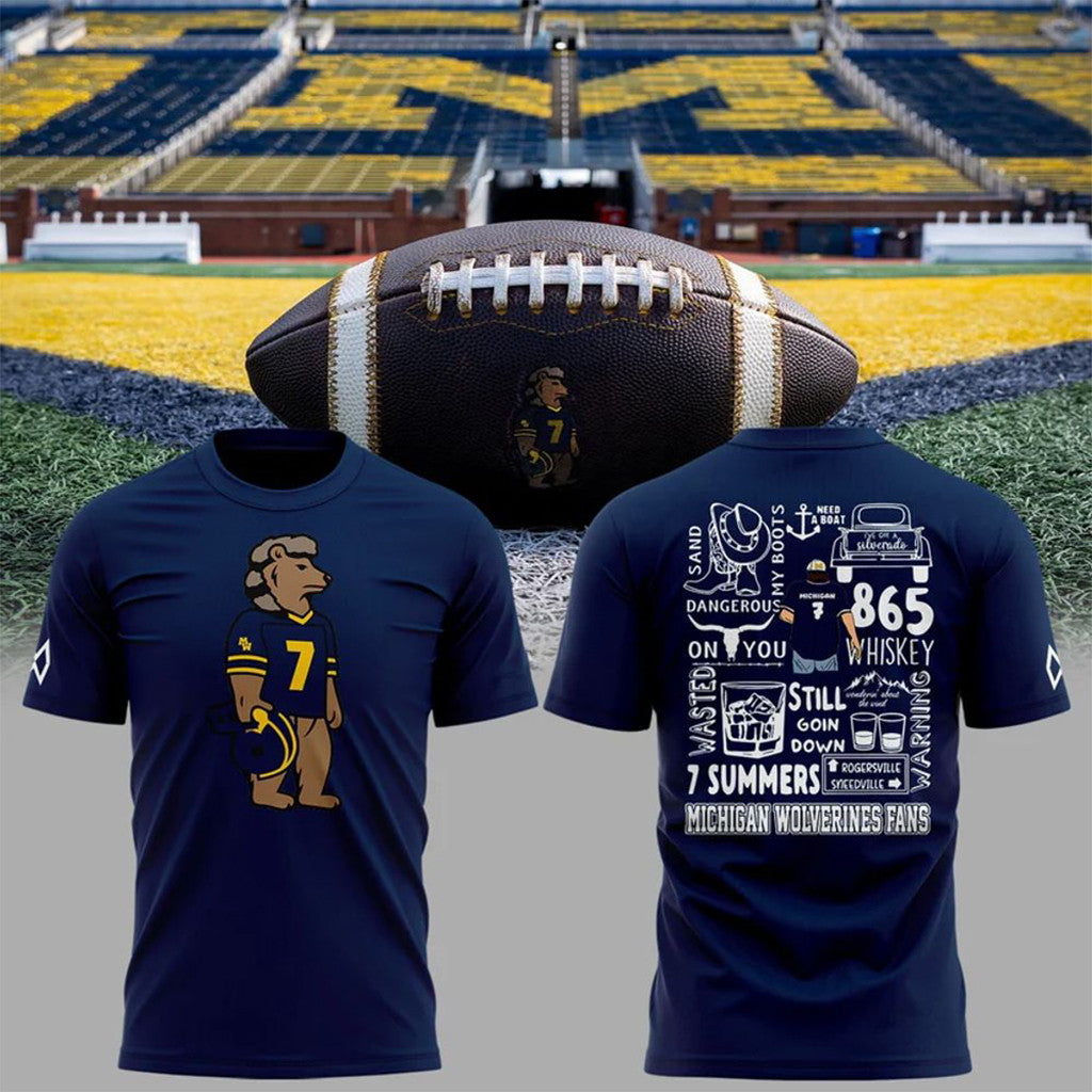 Morgan Wallen X Michigan Wolverines Merch MW Still The Problem Tour 2026 Shirt Fan Gear - Merchluma