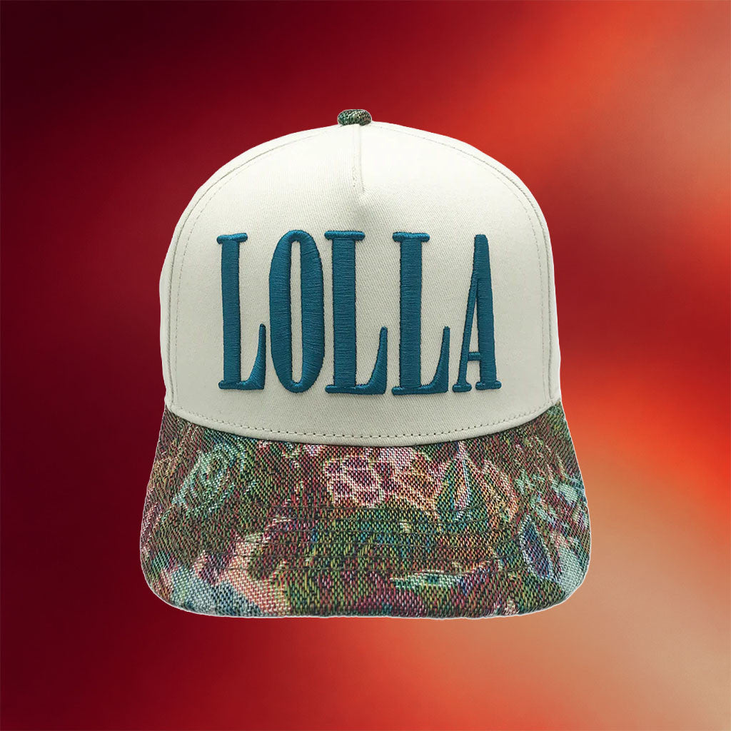 Lollapalooza Merch 2026 Jacquard Hat Lolla Hat Embroidered Unique Gifts For Music Lovers - Merchluma