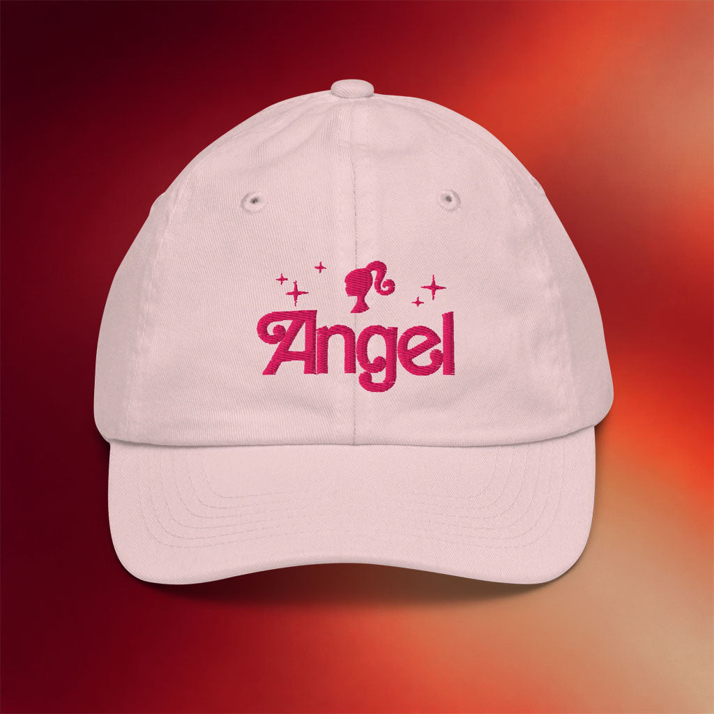 The Angel Reese Merch Angel X Barbie Embroidered Hat Basketball Fan Gear Gift For Her - Merchluma
