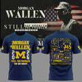 Morgan Wallen X Michigan Wolverines Merch Still The Problem Tour 2026 T-Shirt MW Merchandise - Merchluma