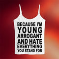 Machine Girl Merch 2026 BIYA Tank Top White Unique Gifts For Music Lovers - Merchluma