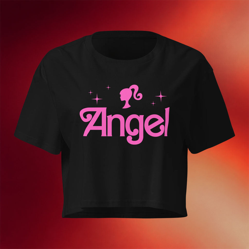 The Angel Reese Merch Angel X Barbie Crop Top 2026 Gift Ideas For Sisters - Merchluma