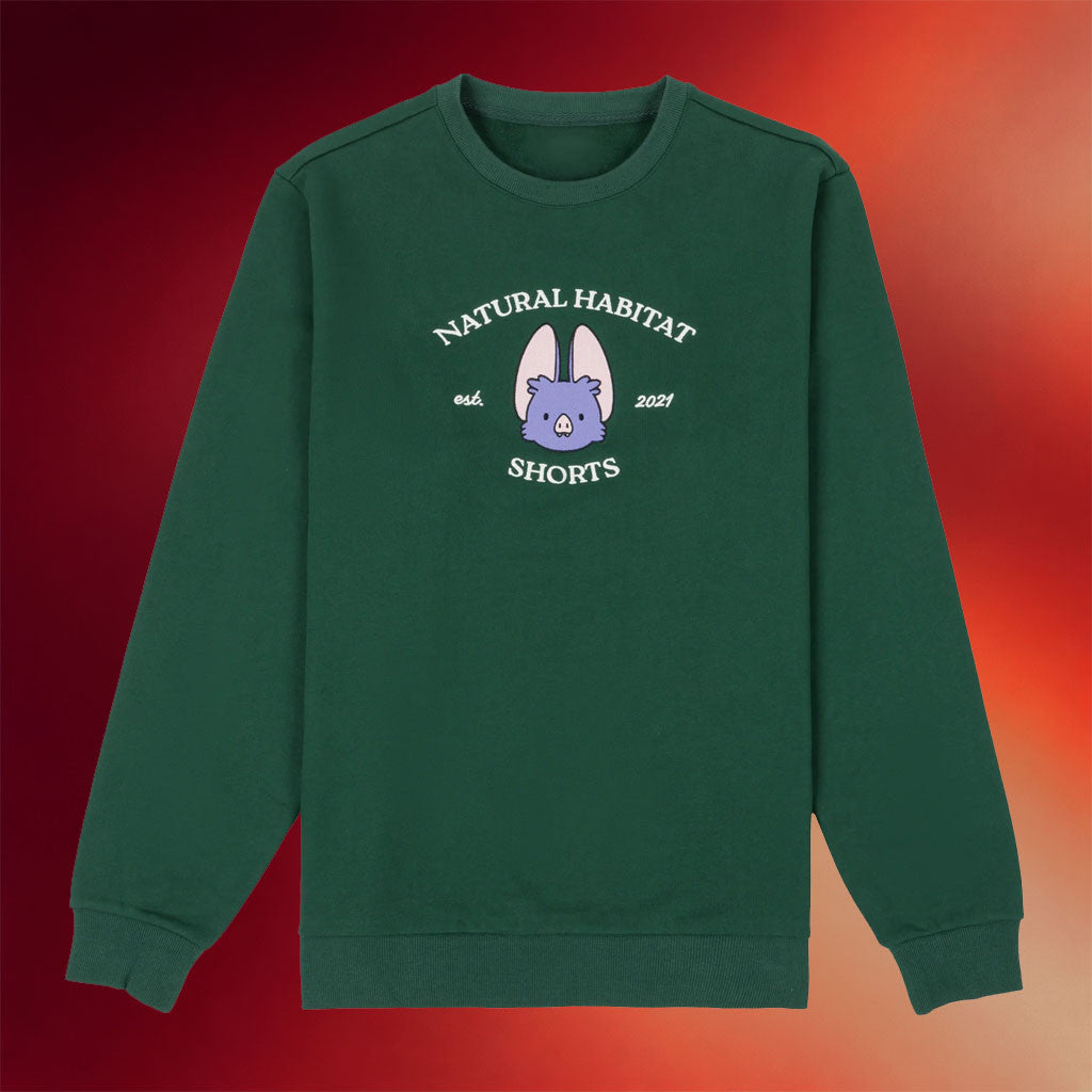 Natural Habitat Shorts Merch 2026 Batrick Crewneck Sweatshirt Gift Ideas For Besties - Merchluma