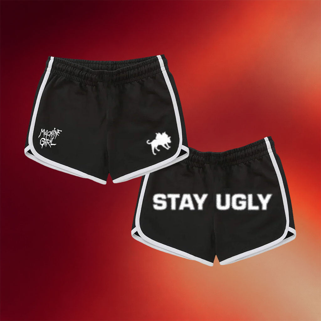Machine Girl Merch 2026 Stay Ugly Shorts Birthday Presents For Friend - Merchluma
