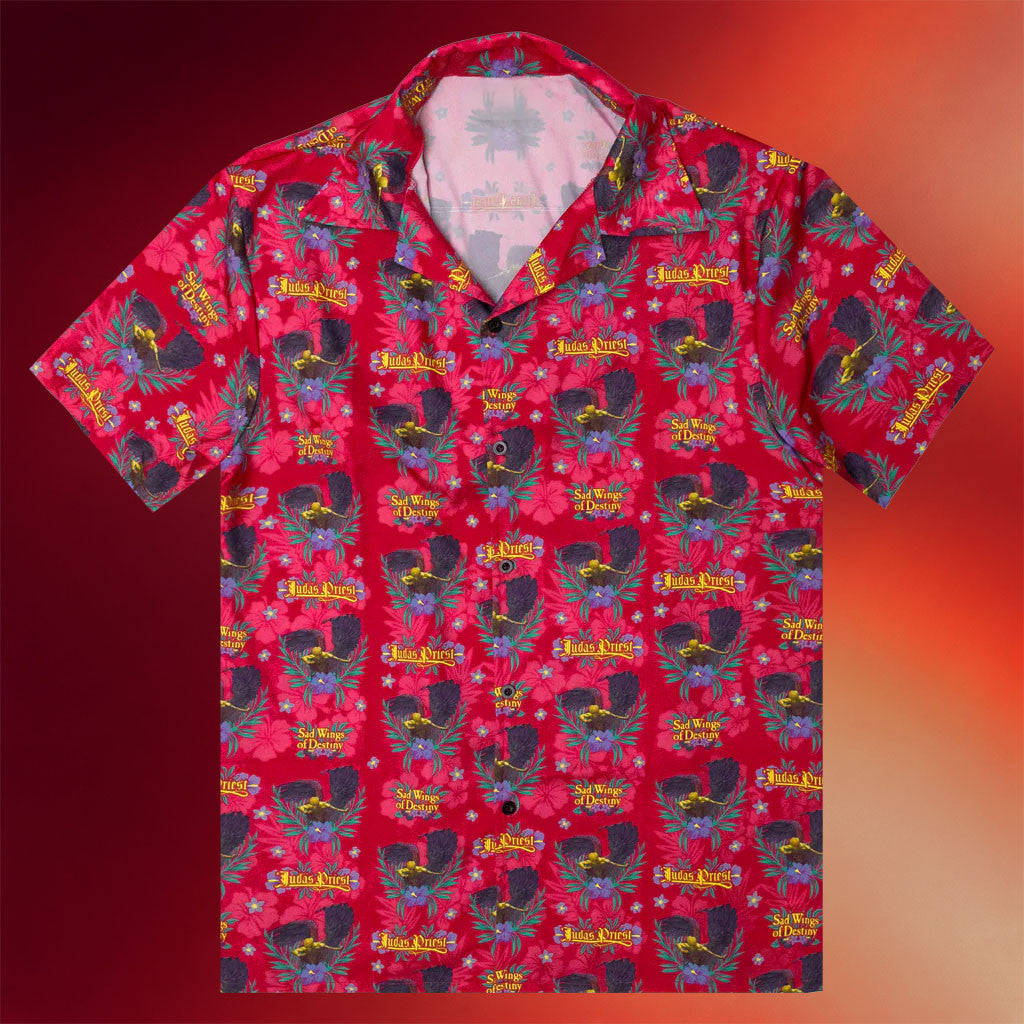Judas Priest Merch 2026 Sad Wings Of Destiny Hawaiian Shirt Cool Gifts For Music Lovers - Merchluma