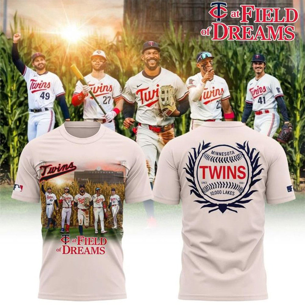 Minnesota Twins 2026 Field of Dreams Game Shirt MN Twins Merch Gift For Baseball Fans - Merchluma