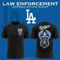 Los Angeles Dodgers X Law Enforcement Night 2026 Special T-Shirt LA Dodgers Merch Gift For Fan - Merchluma