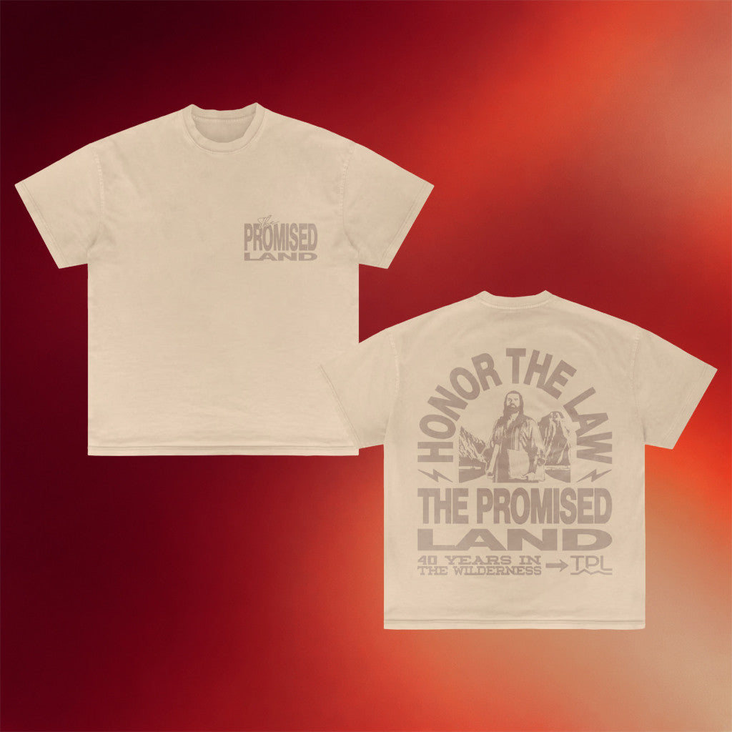 The Promised Land Series Merch 2026 Honor The Law T-Shirt 40 Years In The Wilderness Shirt - Merchluma