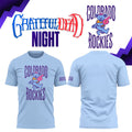 Colorado Rockies X Grateful Dead Night 2026 Shirt Colorado Rockies Merch Present For Husband - Merchluma