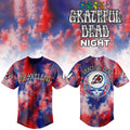 Arkansas Travelers Grateful Dead Theme Night Special Baseball Jersey Arkansas Travelers Merch - Merchluma