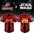 Arkansas Travelers Star Wars Darth Maul Grateful Night Baseball Jersey Arkansas Travelers Merch - Merchluma