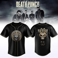 Five Finger Death Punch Hits Me Tour 2026 Signed Baseball Jersey 5FDP Merch Present For Fans - Merchluma