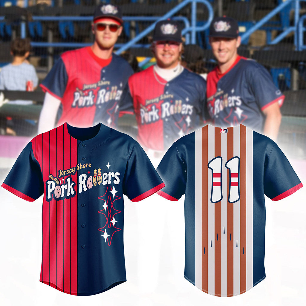 Nashville Sounds Jersey Shore Pork Rollers Special Edition Baseball Jersey 2026 Fan Merch - Merchluma