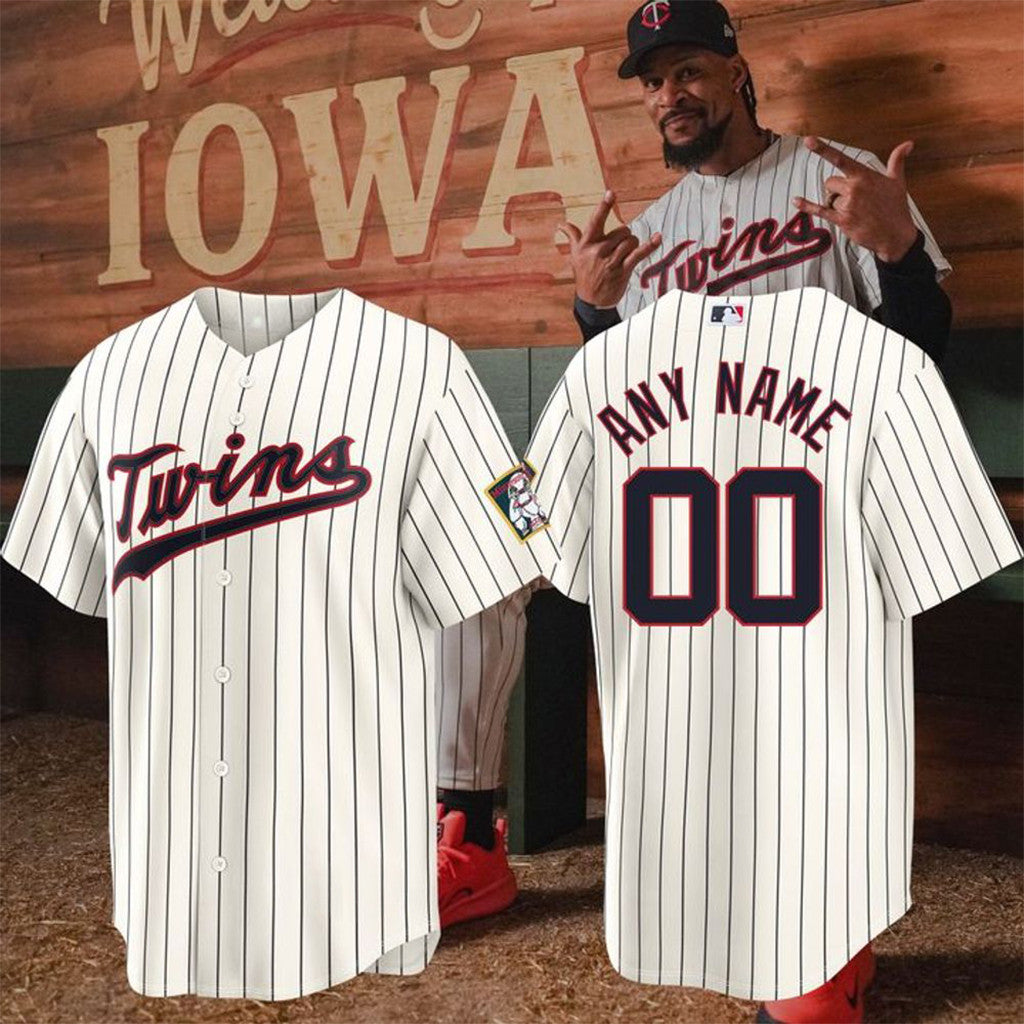 Personalized Minnesota Twins 2026 At Field of Dreams Game Baseball Jersey MN Twins Merch Gifts - Merchluma