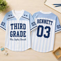 Personalized Teacher Baseball Jersey 2026 Back To School Merch Best Teacher Appreciation Gifts - Merchluma