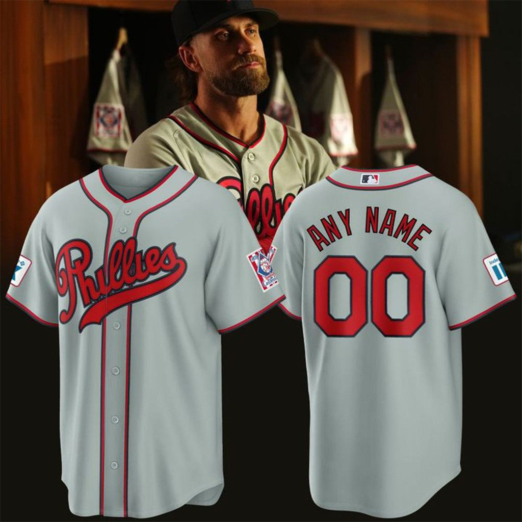 Personalized Philadelphia Phillies 2026 At Field of Dreams Game Baseball Jersey Phillies Merch - Merchluma