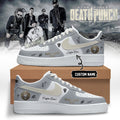 Custom Five Finger Death Punch Merch 5FDP Hits Me Tour 2026 Signed Sneakers Brothers Gifts - Merchluma