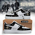 Custom Five Finger Death Punch Merch 5FDP Hits Me Tour 2026 Sneakers Signed Shoes Fan Gifts - Merchluma