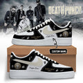 Custom Five Finger Death Punch Merch 2026 5FDP Hits Me Tour Signature Sneakers Gift For Fans - Merchluma
