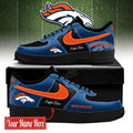 Personalized Denver Broncos Black Navy Shoes Sneakers 2026 Denver Broncos Merch Fan Gifts - Merchluma