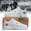Personalized Five Finger Death Punch Hits Me Tour 2026 Signed Shoes Sneakers 5FDP Merch Gifts - Merchluma