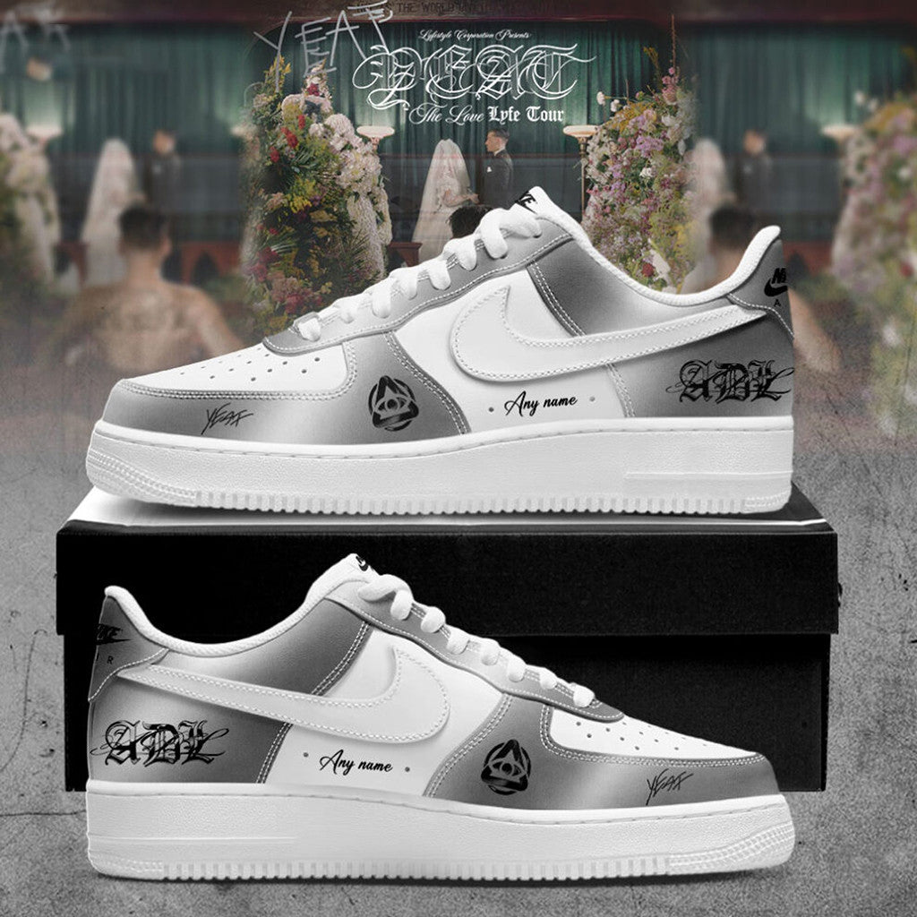 Personalized Yeat Merch The Love Lyfe Tour 2026 Sneakers Signed ADL Shoes Gift For Rap Fans - Merchluma