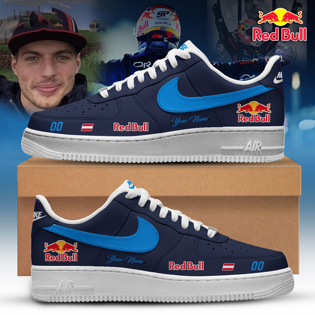 Personalized Formula One X Red Bull Shoes Sneakers Racing Fan Gifts For Friends - Merchluma