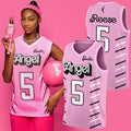 Angel Reese Atlanta Dream Barbie Game 2026 Basketball Jersey #5 Angel Reese Merch Signature - Merchluma