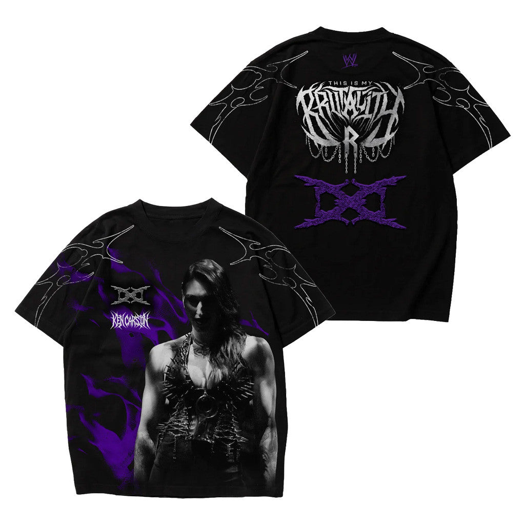 WWE X Ken Carson Merch 2026 Rhea T-Shirt This Is My Brutality Shirt Rhea Ripley Merch Fan Gifts - Merchluma