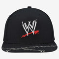 WWE Merch 2026 Black WWE Scratch Logo Core Snapback Hat Embroidered Present For WWE Fans - Merchluma