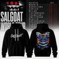 ElGrandeToto Merch 2026 Salgoat World Tour Hoodie Black Gift Ideas For Rap Lovers - Merchluma