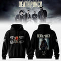 Five Finger Death Punch Hits Me Tour 2026 Signed Hoodie 5FDP Merch Gift Ideas For Music Lovers - Merchluma