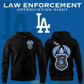 Los Angeles Dodgers X Law Enforcement Night 2026 Special Hoodie LA Dodgers Merch Fan Gifts - Merchluma