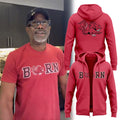 Darius Rucker Born Gamecocks Zip Hoodie 2026 Darius Rucker Merch Good Gifts For Boyfriend - Merchluma