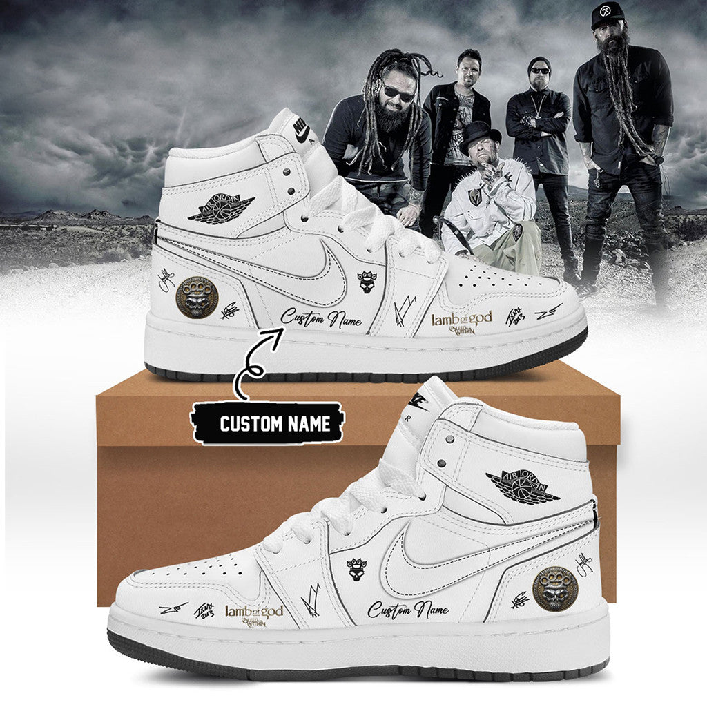 Customized Five Finger Death Punch Merch FFDP Hits Me Tour 2026 Signature Sneakers Fan Merch - Merchluma