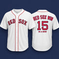 Red Sox Win 15 In A Row Jersey 2026 Boston Red Sox Merch Gift For Baseball Lovers - Merchluma