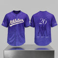 Athletics KPop Demon Hunters Jersey 2026 Athletics Merch Best Gift For Brothers - Merchluma