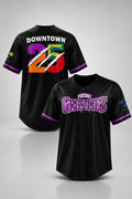 Fresno Grizzlies 25th Anniversary Downtown Baseball Jersey 2026 Fresno Grizzlies Merch Black - Merchluma